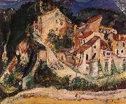 Landscape of Cagnes Chaim Soutine